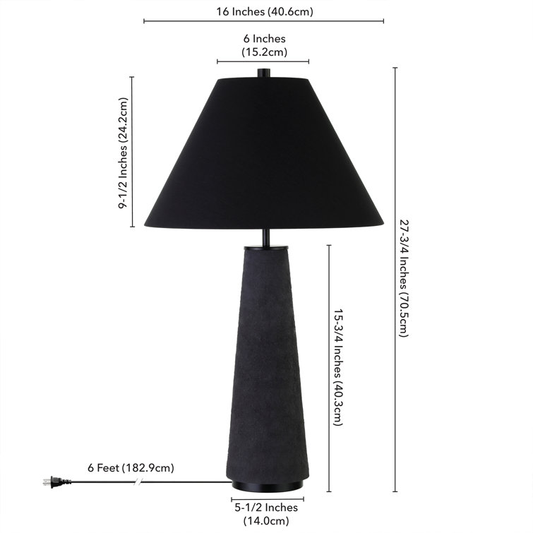 Waterford daima 28 table sales lamp